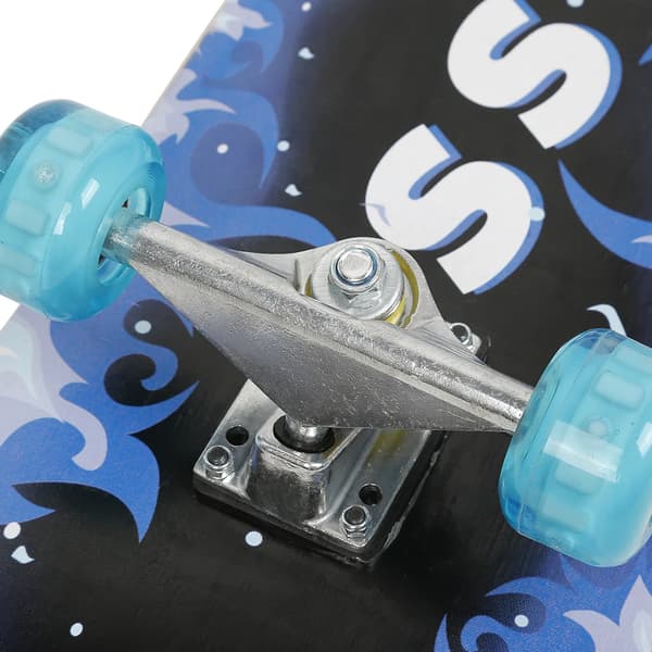 Skateboard, 7 lager lönnträ, ABEC-7 kullager,Blå