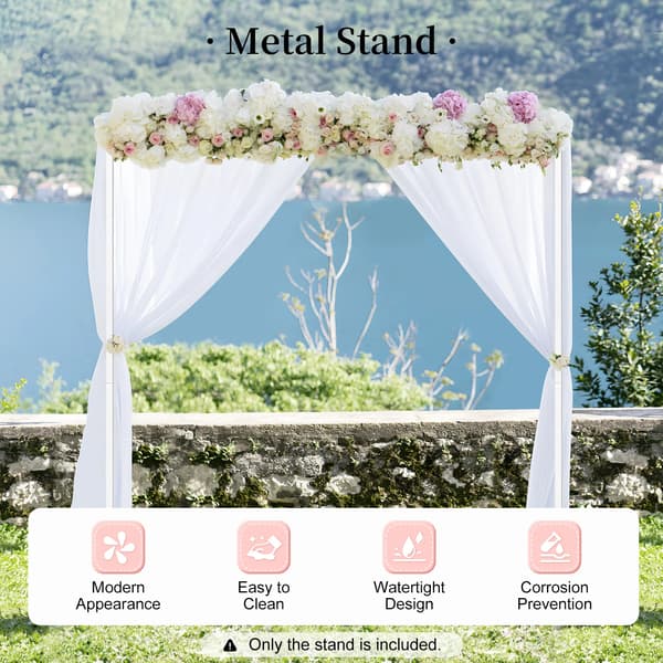 Bryllupsbue, Elegant Dekorationsstand, Metal Konstruktion,M