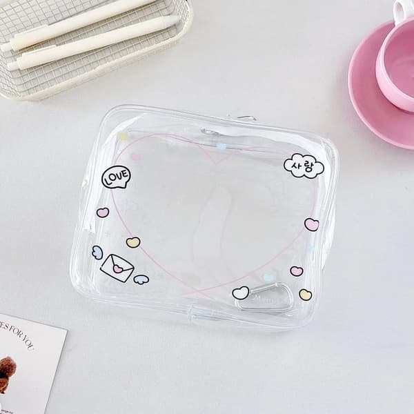 Förvaringspåse, Transparent PVC, Mångsidig Design,Stil 3