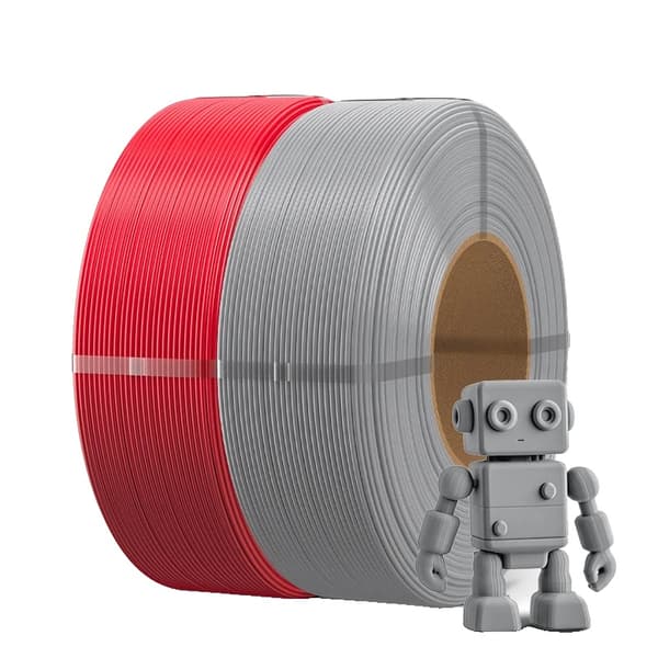 3D-printer filament, 1,75 mm diameter, høj styrke,PLA PLUS RD GY 2.2KG
