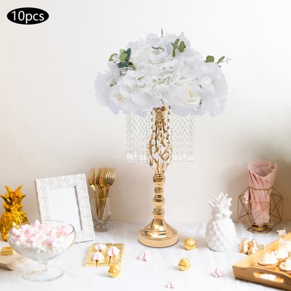 Blomsterarrangement, Håndlavet Design, Alsidig til Begivenheder,HVID