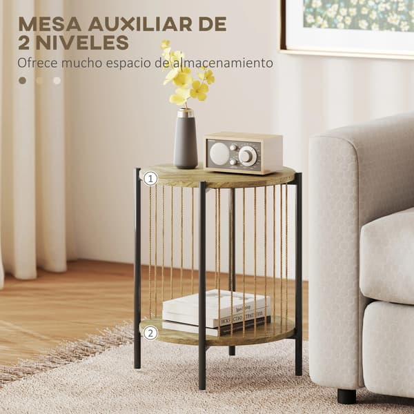 Sidebord, Moderne Design, Funktionel Opbevaring,Beige