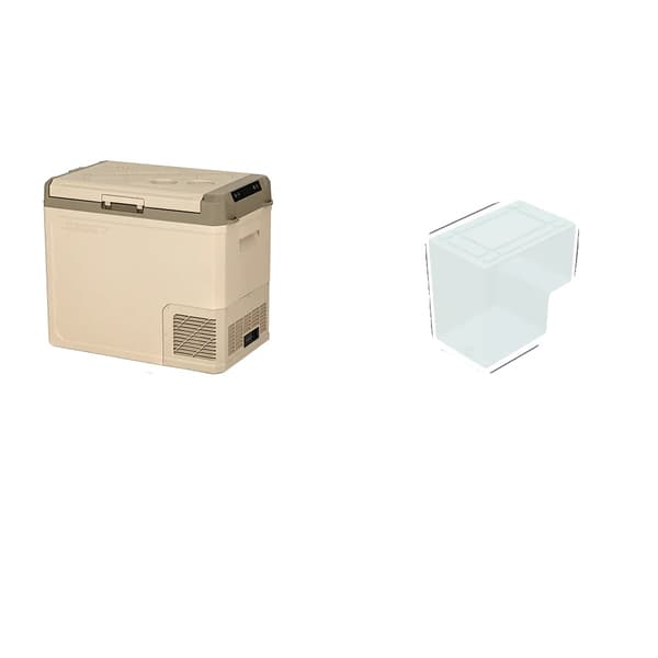 Bærbar Køleskab, 48 Quart Kapacitet, Effektiv Koldluft,48QT