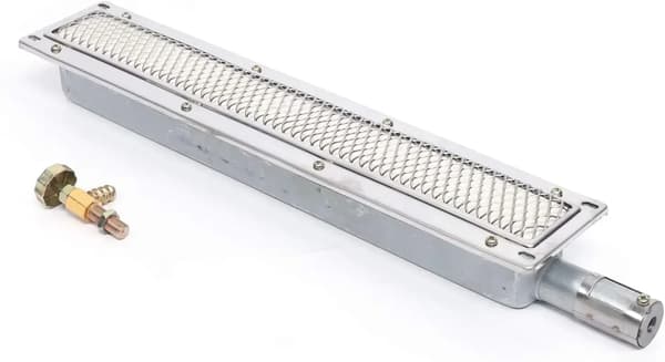 Gasgrill, Rustfrit Stål, Infrarød Opvarmning,Sølv