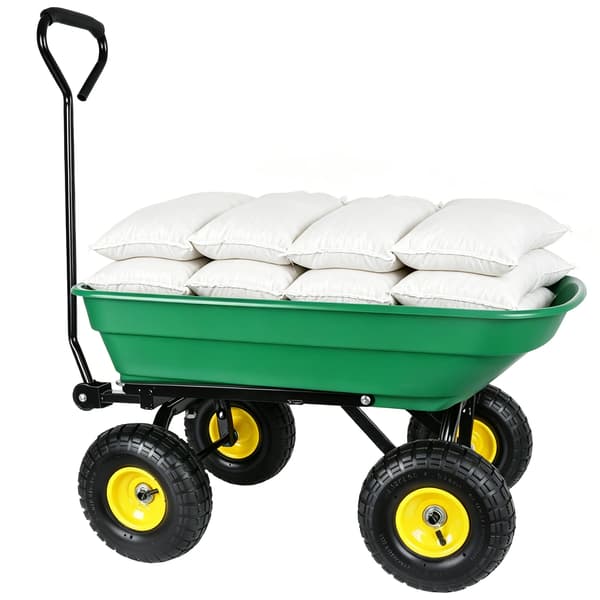 Kärra Tipper, Hög Kapacitet, Ergonomisk Design,grön