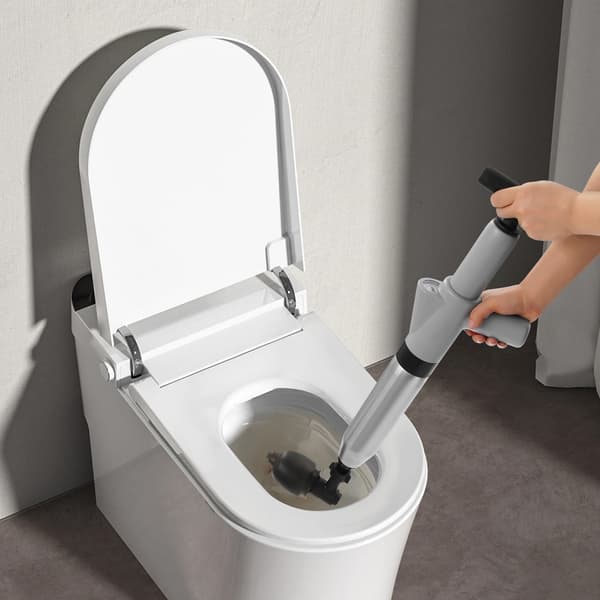 Toilet Plunger Sæt, Rustfrit Stål Konstruktion, Alsidig Afløbsblokering,MULTI
