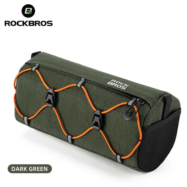 Styrtaske, Holdbart Polyester, Letvægtsdesign,Mørkegrøn