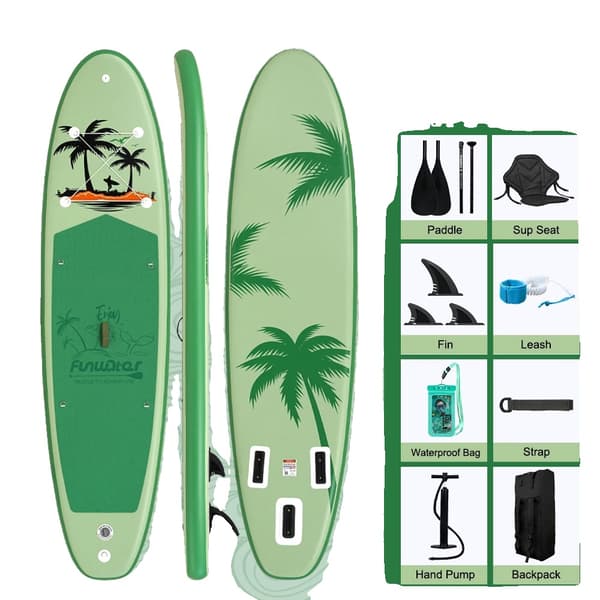 Oppustelig Paddle Board, Holdbart Materiale, Ideel til Vandaktiviteter,SUPFW37C