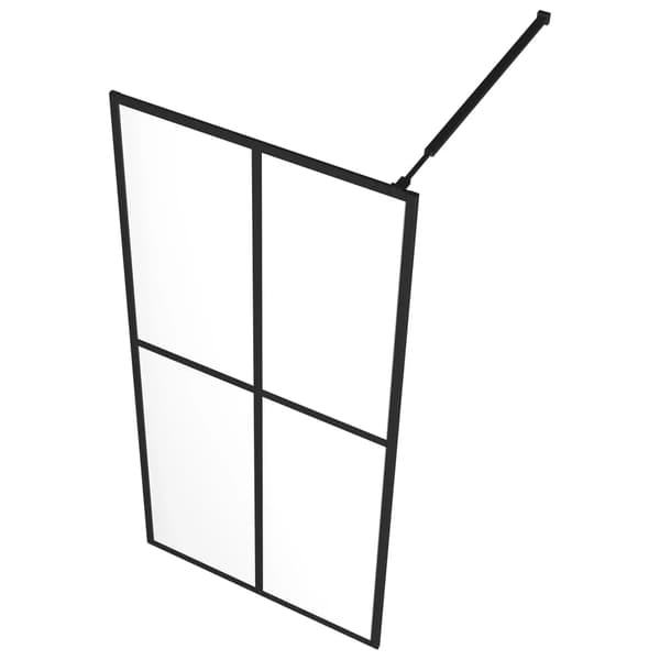 Duschskärm, Härdat Glasdesign, Mångsidig Kompatibilitet,Transparent