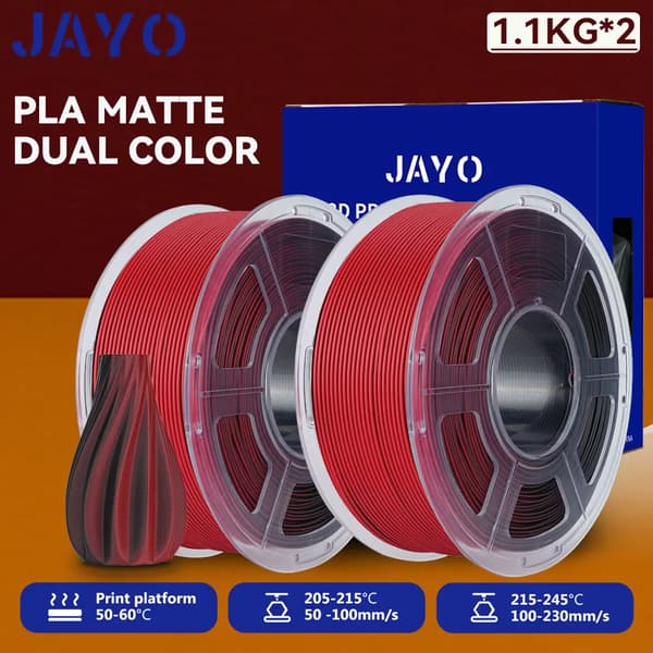 3D-printer filament, høj kvalitet PLA, glat printning,PLA DC 2BK-RD