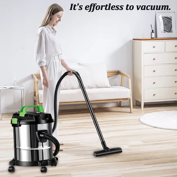 Cylindervakuum, 2500W effekt, 16L kapacitet,16L