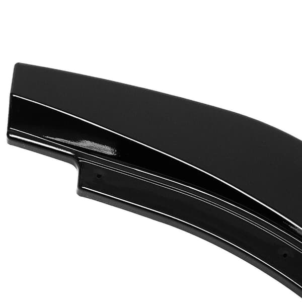 Front Bumper Lip Spoiler, Holdbart ABS Plastik, Skræddersyet til Golf MK6,Glans Sort