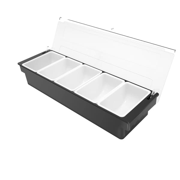 Fruktförvaringslåda, Partitionerad Design, Isfack,5 rutnät