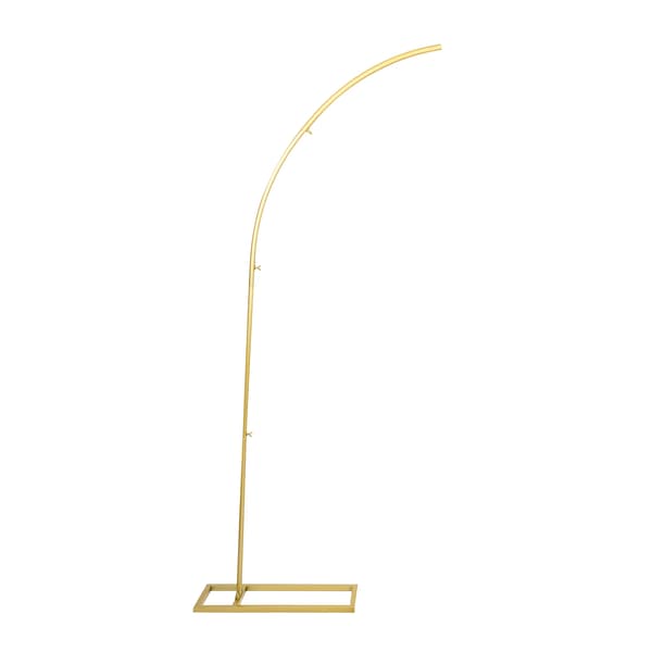 Båghållare, rektangulära blomsterställ, hållbar design, Guld, M