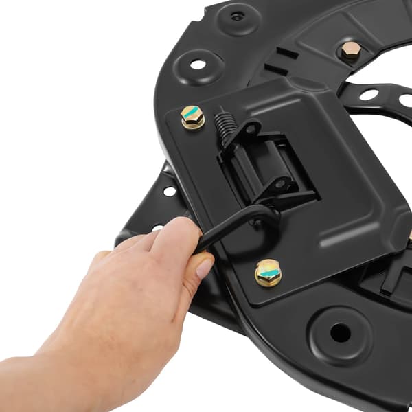 Säte Svängbas, 360° Rotation, Hållbar Stål Konstruktion,svart