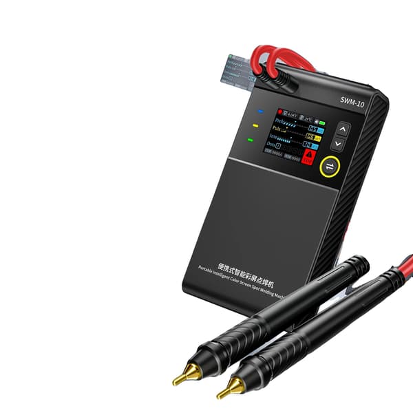 Punktsvejser, Bærbart Design, 5000mAh Batterikapacitet,Sort