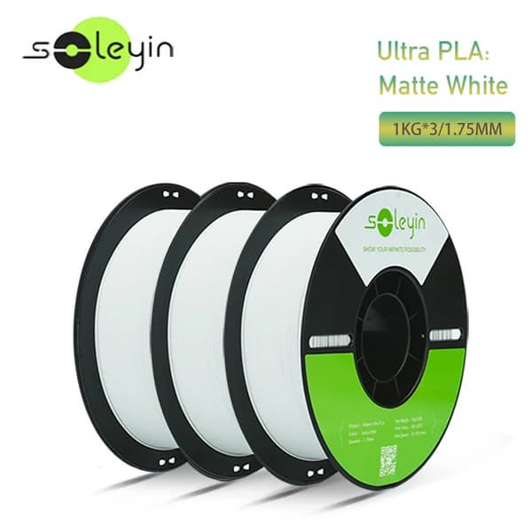 3D-utskrift filament, matt finish, hög precision,PLA Matt 3WT