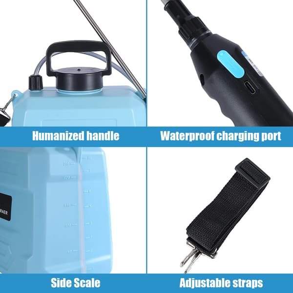 Elektrisk Spruta, 5L Kapacitet, Automatisk Drift,5L