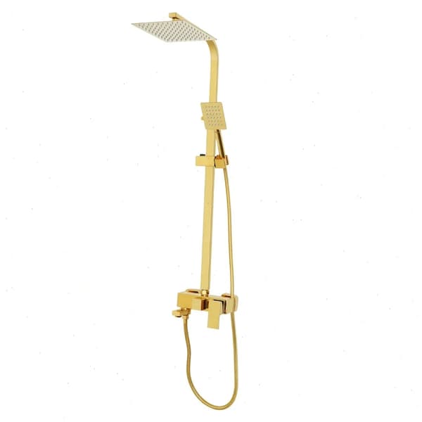 Brusesæt, Justerbar Spray, Elegant Design,Guld