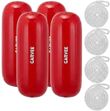 Båtfendrar, Hållbar PVC, Lättviktsdesign,rd