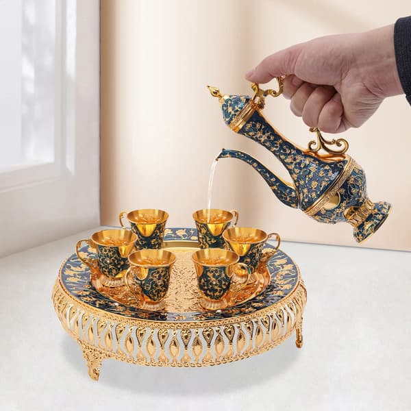 Teesæt, Elegant Design, Brugervenlige Funktioner,Guld