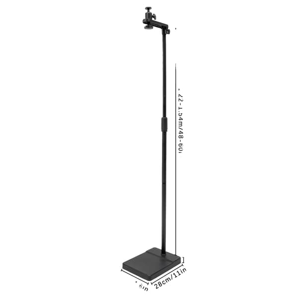 Projektorställ, Justerbar Höjd, 360° Rotation,svart