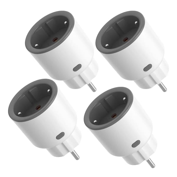 Smart Plug, Zigbee-teknik, Energimonitorering,S60ZBTPF 4 Pack