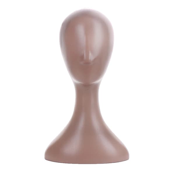 Mannequin Hoved, Holdbar Display Stativ, Alsidig Brug til Tilbehør,Beige