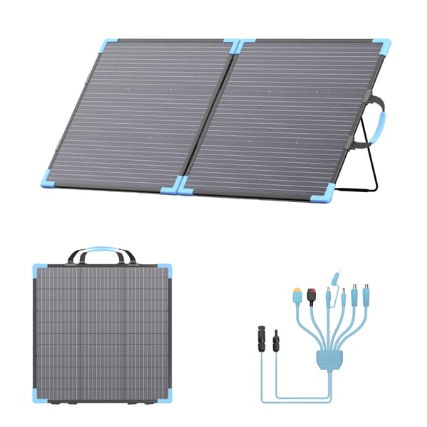 Solpanel, Bærbart Design, Høj Effektivitet,110W solpanel