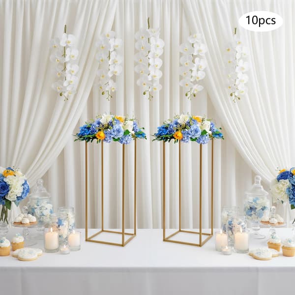 Blomsterställning, Modern Design, Hållbar Konstruktion,Guld