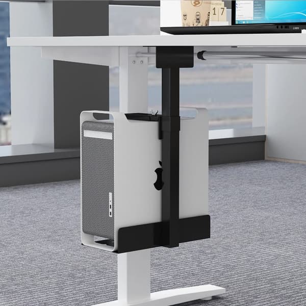 PC Stativ, Justerbar Højde, Pladsbesparende Design,sort