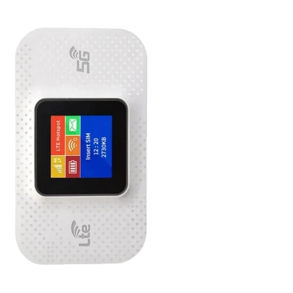 Trådlös bärbar router, 4G LTE-stöd, kompakt design,VIT