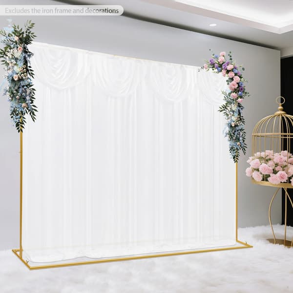 Gardiner, Elegant Design, Mångsidig Användning,VIT