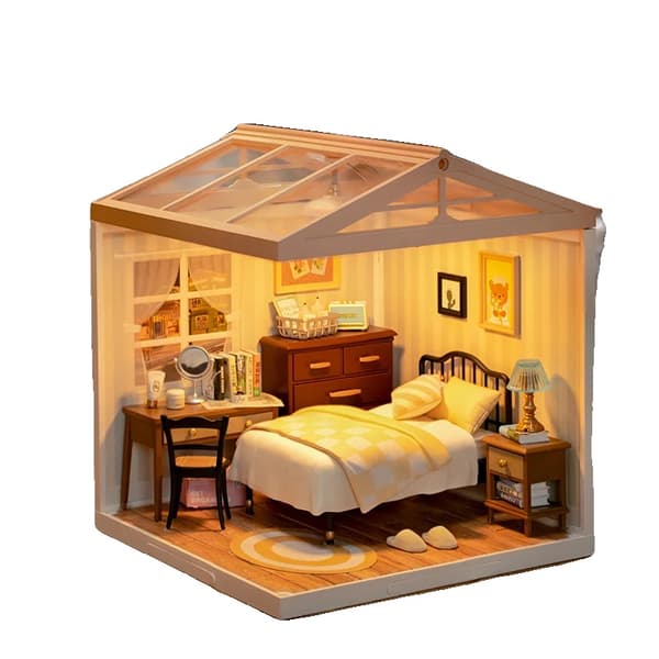 3D Puslespil, Miniature Dukkehus Sæt, Kreativ Samlemodel,STDW009