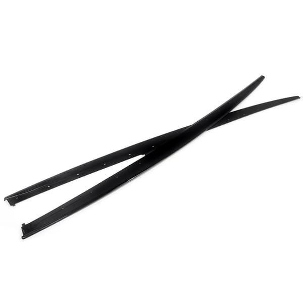 Side Skirts, Kompatible med Compact Sedan 2012-2018, M Performance Stil,kulfiber udseende