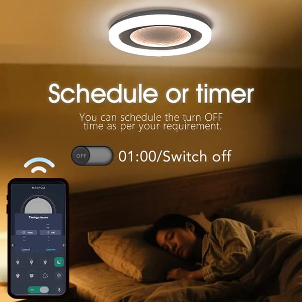 Loftlampe, Dæmpbar, Smart Kontrol,Smart Loftlampe