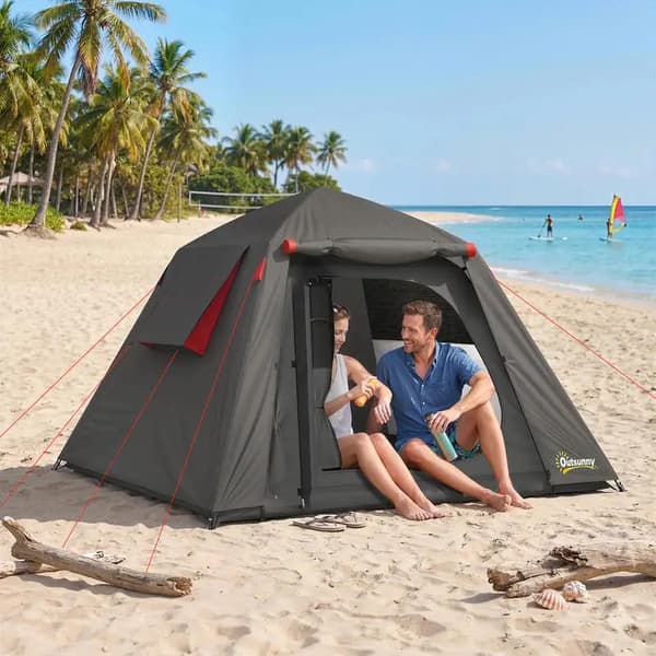 Camping Telt, Vandtæt, Nem Opsætning,T1003-01-18533