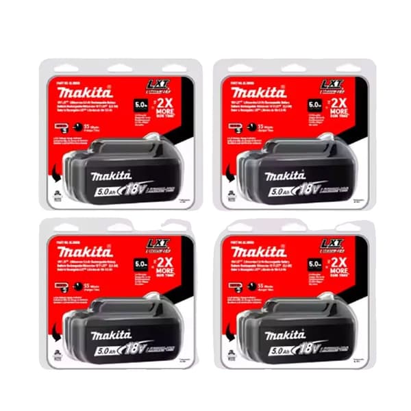 Litiumjonbatteri, 5000mAh kapacitet, pålitlig kompatibilitet,4ST 18V  5.0Ah