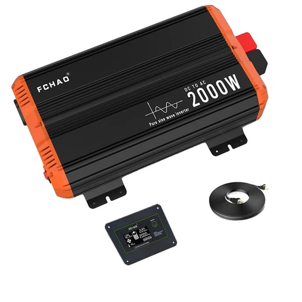 Strømomformer, Ren sinuskurve, Kompakt design,PST-2000W-12V