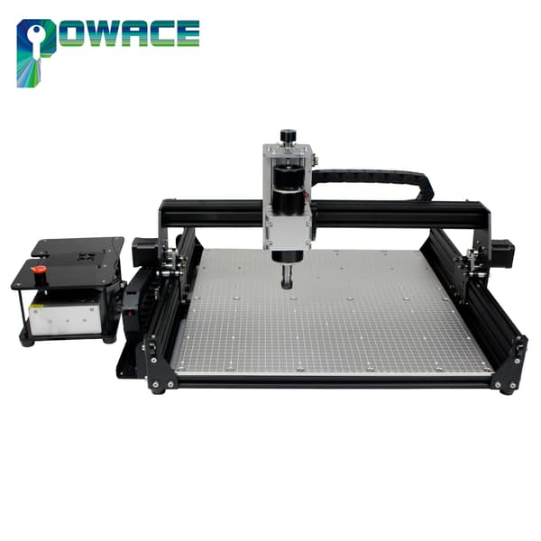CNC-maskine, 3-akset, GRBL-controller,Ingen laser-a, Aluminium Arbejdsbord