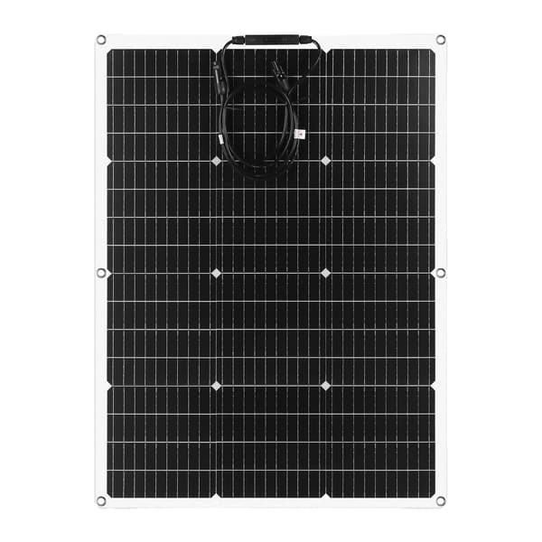 Solpanel, Fleksibelt Design, Høj Effektivitet,80W solpanel