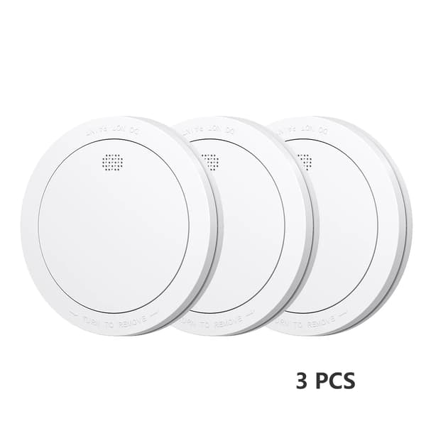 Röklarm, 10 års batteri, trådlöst sammankopplat system,kit 1