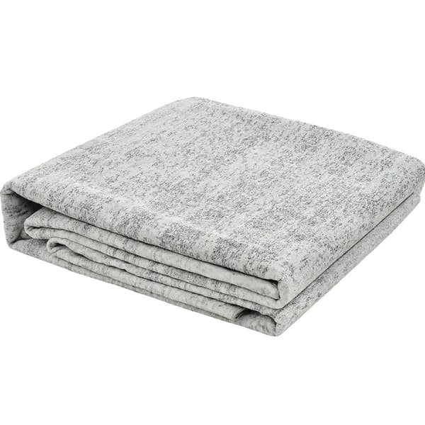 Matta, Modern stil, Maskintillverkad, Ljusgrå