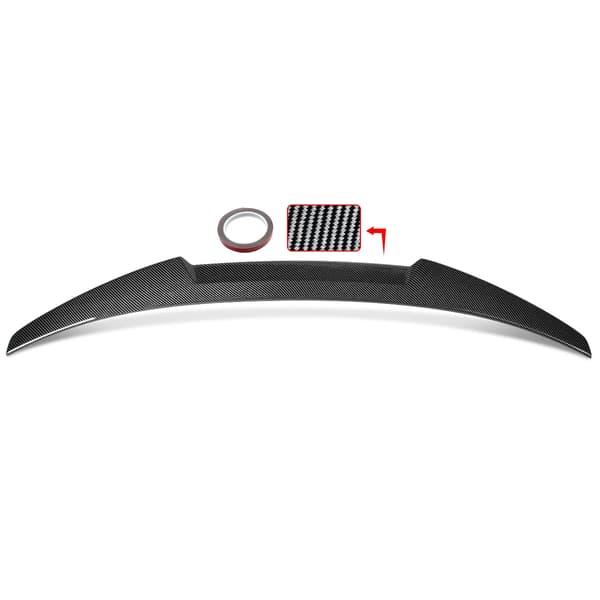 Bakspoiler, Aerodynamisk Design, Lätt Installation,kolfiberutseende