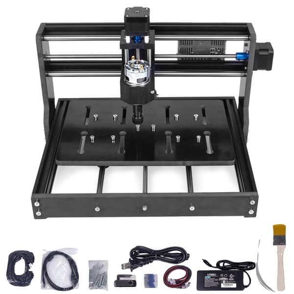 CNC Lasergravyr, 3-axlig skärning, offlinekontroll stöds,Ingen laser-b, Standardversion-b