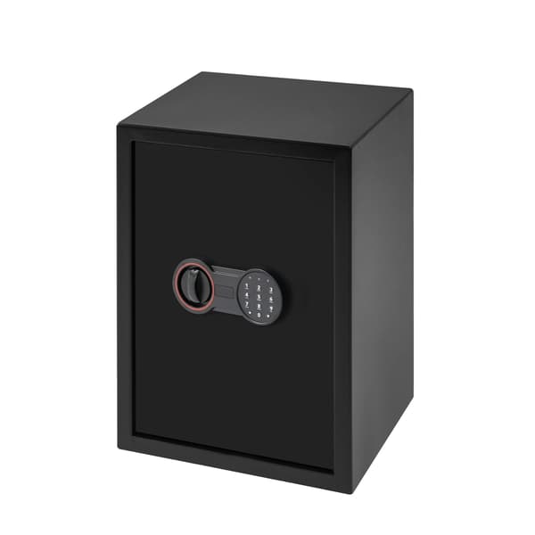 Sikkerhedsskab, Elektronisk Lås, Alarm System,sort