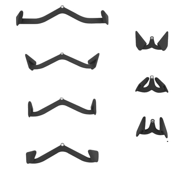 Trækstang, Ergonomisk Design, Høj Belastningskapacitet,sort