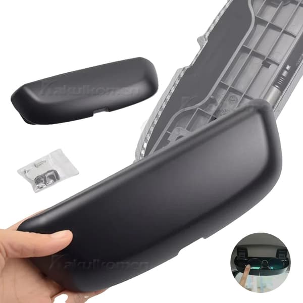 Solsikkerholder, Nem Installation, Holdbart Materiale,Sort-