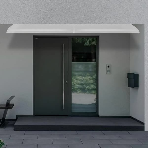 Regnlyddæksel, 200 x 40 cm, PET-materiale, rektangulær form, temperaturinterval -30 til 70°C, tykkelse 3,5 mm