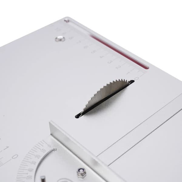 Precision Mini Bänksåg, Mångsidig Skärning, Användarvänlig Design,röd vit